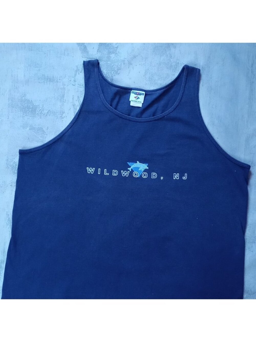 VINTAGE Dolphin Wildwood, NJ Muscle Shirt